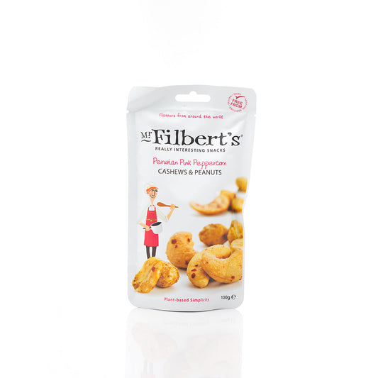 Mr. Filberts Peruvian Pink Cashews and Peanuts 100g