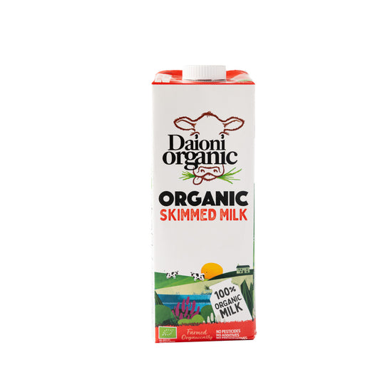 Daioni Organic Skimmed Milk 1L