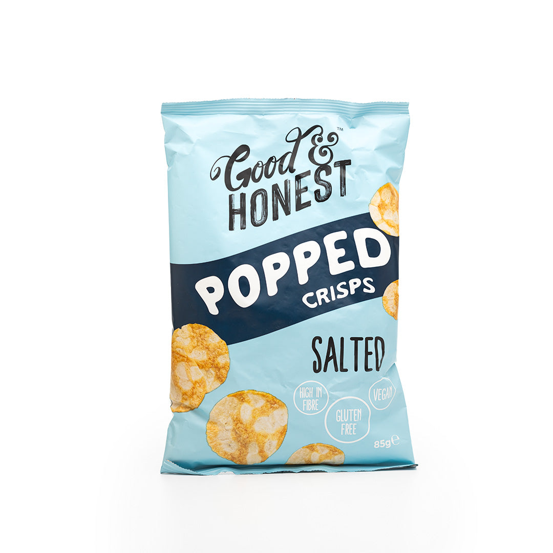 Good and Honest Salted Popped Protein Crisps 85g