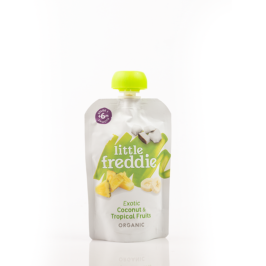 Little Freddie Exotic Coconut & Tropical Fruits 6+ Months 100g