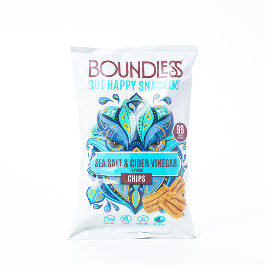 Boundless Sea Salt and Cider Vinegar Activated Chips 80g