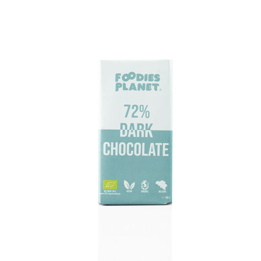 Foodies Planet 72% Dark Chocolate 100g