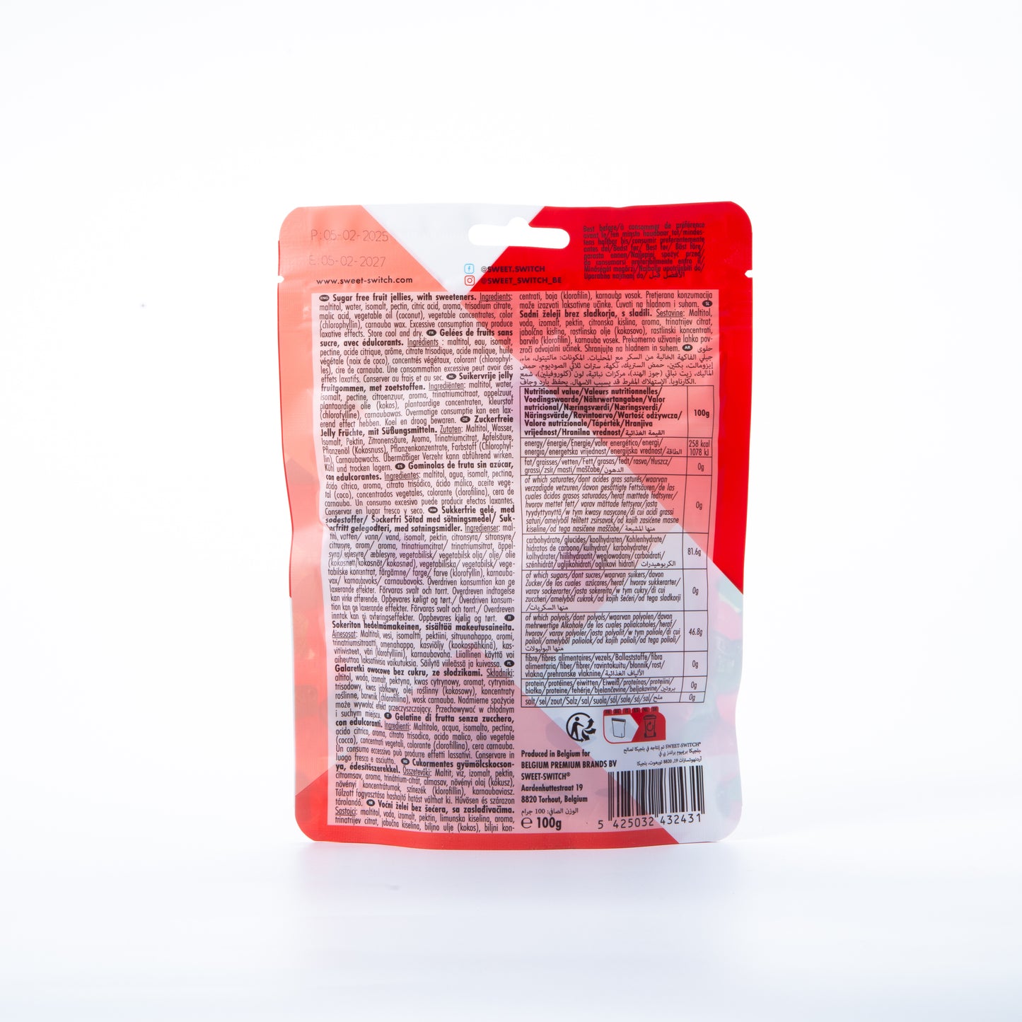 Sweet Switch Cherry Licious 100g