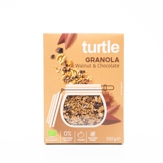 Turtle Walnut and Chocolate Granola 350g