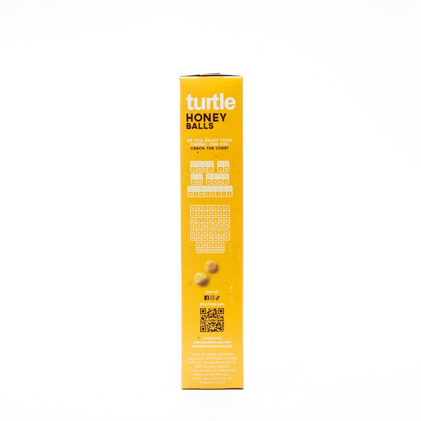 Turtle Honey Balls Wholegrain Cereals 300g