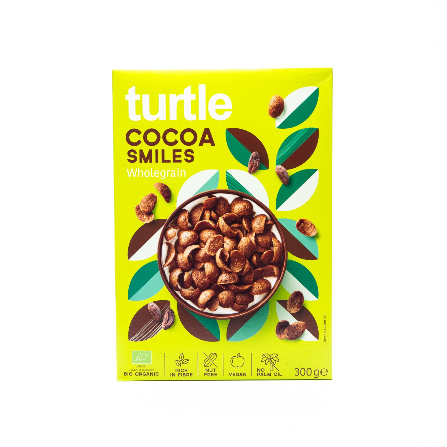 Turtle Cocoa Smiles Wholegrain Cereals 300g