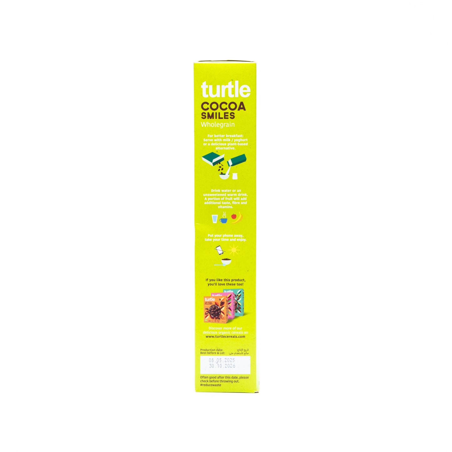 Turtle Cocoa Smiles Wholegrain Cereals 300g
