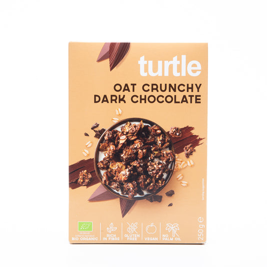 Turtle Oat Crunchy Dark Chocolate Granola 250g