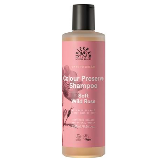 Urtekram Colour Preserve Shampoo Soft Wild Rose 250ml