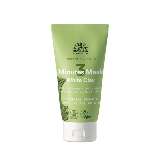Urtekram Purifying 3 Minutes Mask White Clay 75ml