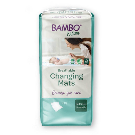 Bambo Nature Breathable Changing Mat 60x60cm