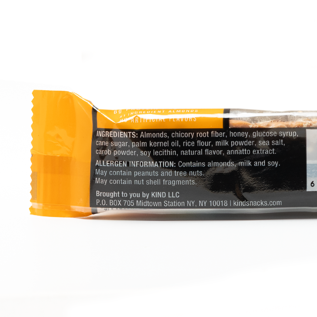 Kind Caramel Almond & Sea Salt Bar 40g