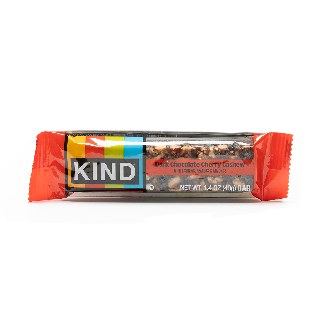 Kind Dark Chocolate Cherry Cashew Plus Bar 40g
