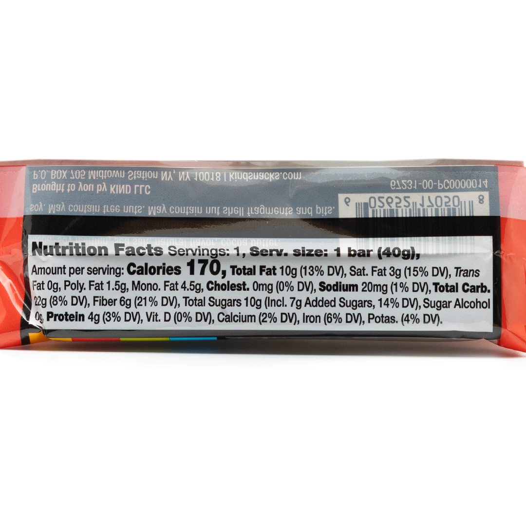 Kind Dark Chocolate Cherry Cashew Plus Bar 40g