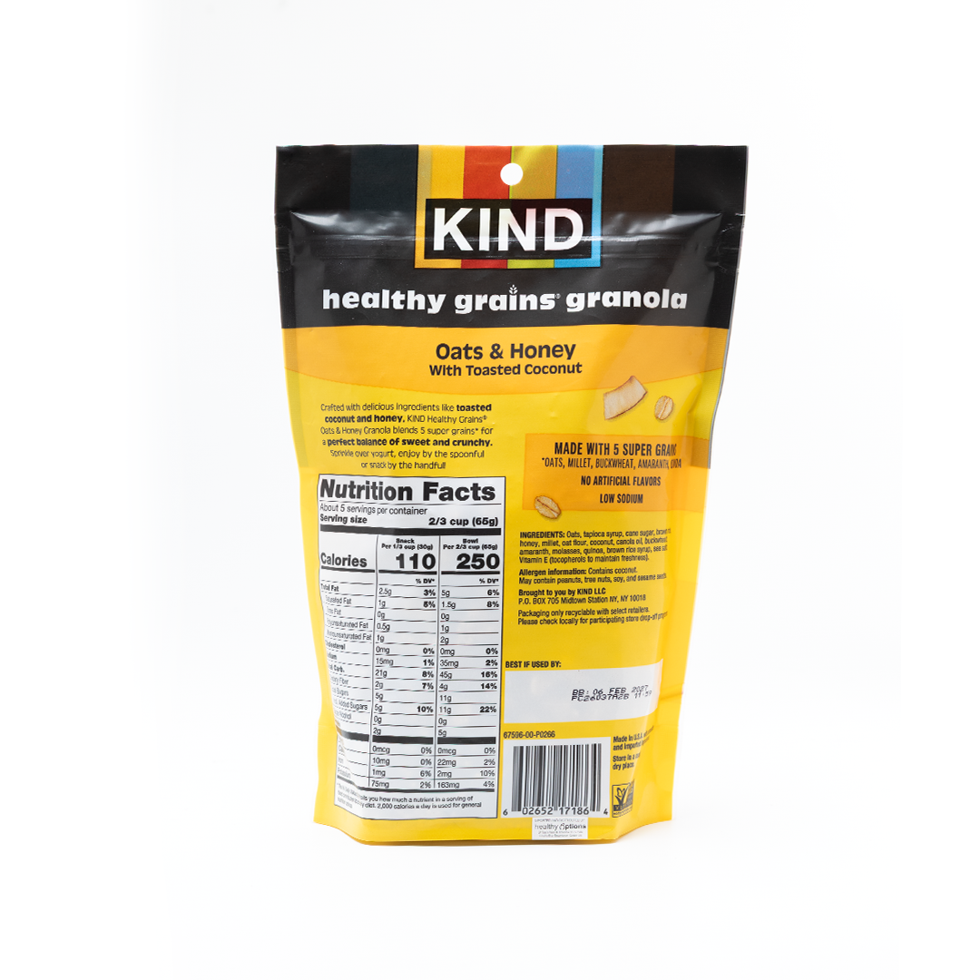 Kind Oats & Honey Clusters 312g