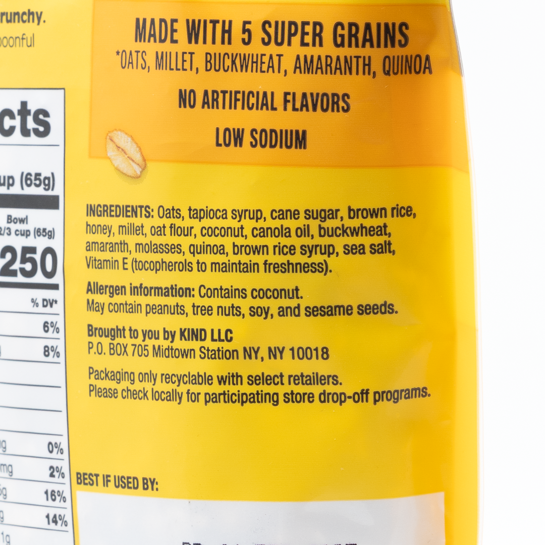 Kind Oats & Honey Clusters 312g