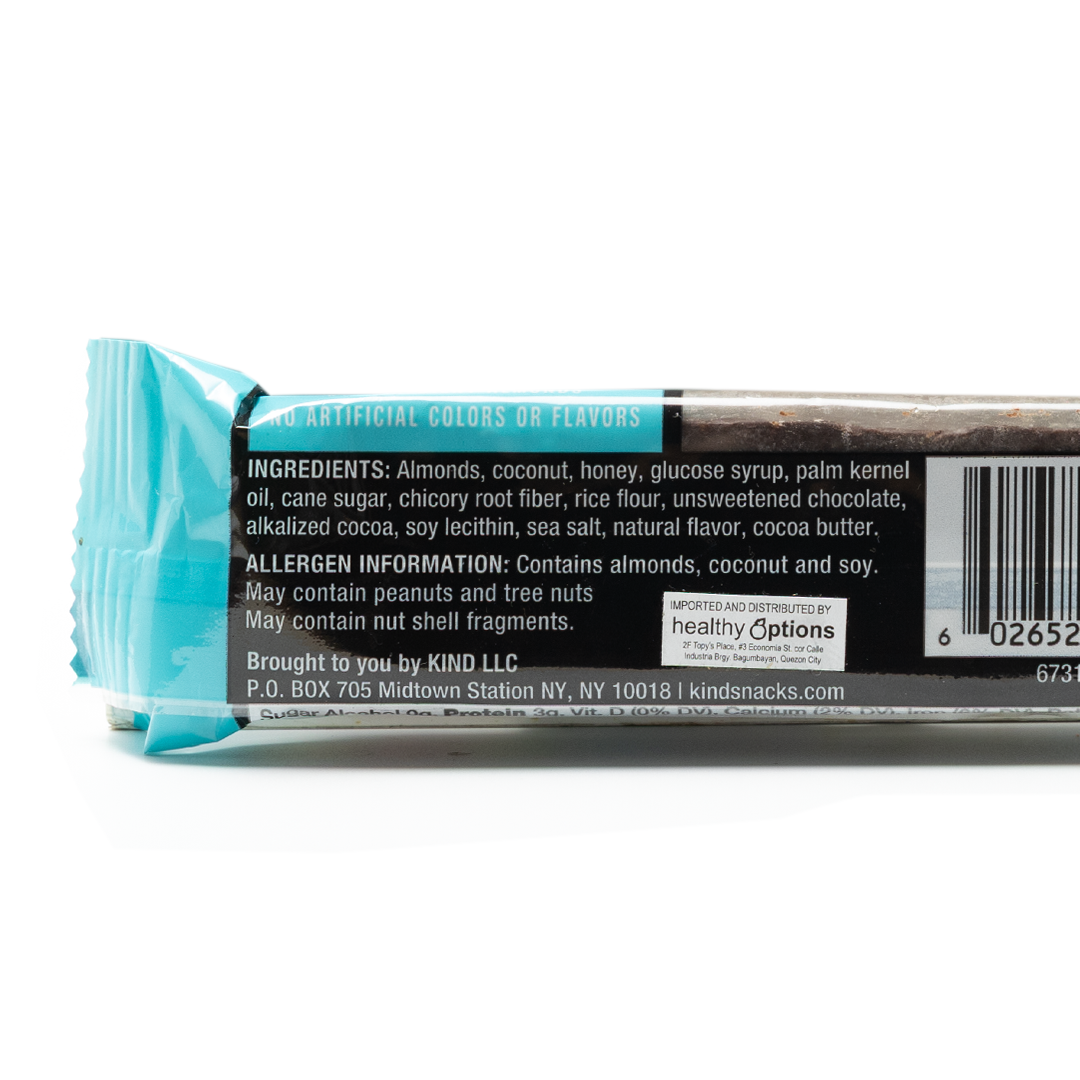 Kind Dark Chocolate Almond & Coconut Bar 40g