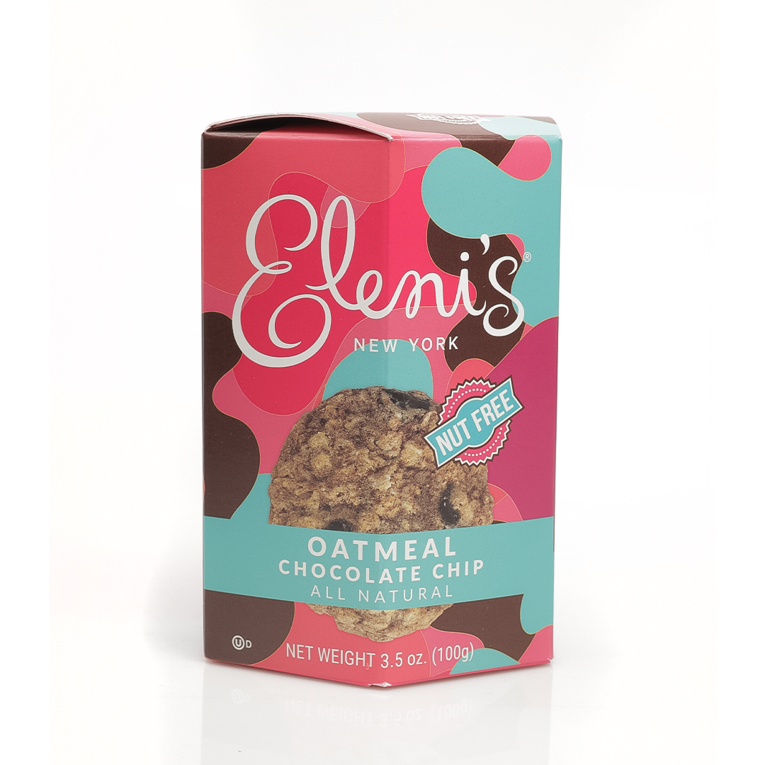 Eleni's Oatmeal Chocolate Chip Gourmet Crisp Cookies 100g