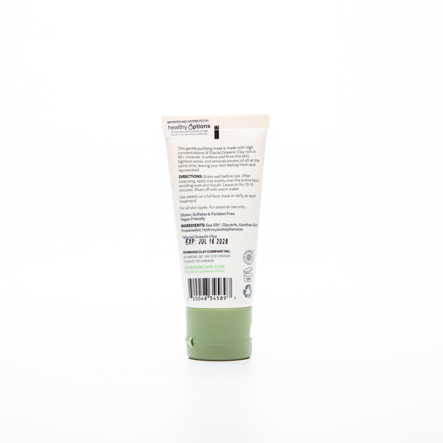Nena Glacial Oceanic Clay Mask 30g