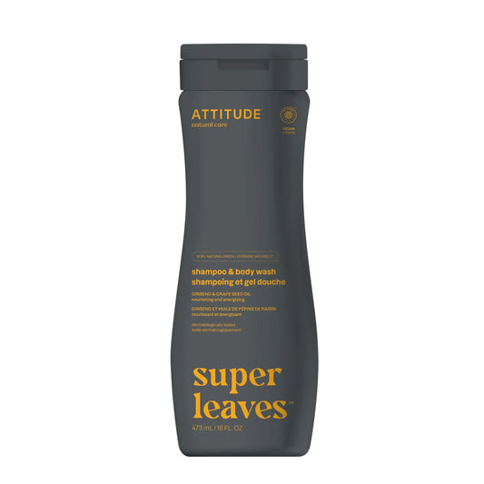 Attitude Super Leaves Shampoo and Body Wash Sport 473ml