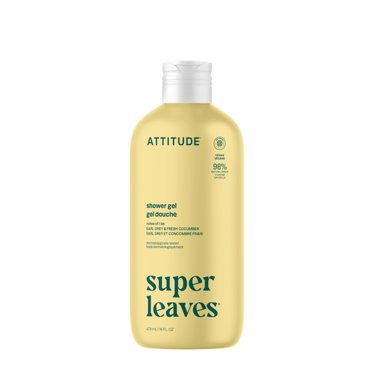 Attitude Super Leaves Shower Gel Earl Grey and Fresh Cucumber 473ml