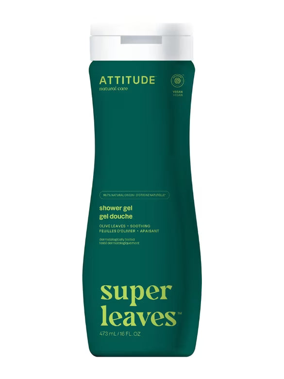 Attitude Super Leaves Nourishing Olive Leaves Shower Gel 473ml