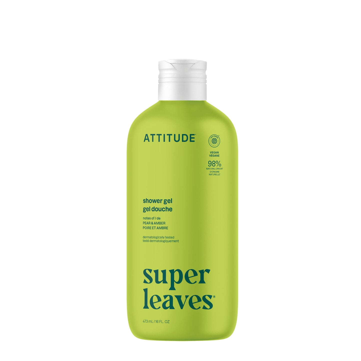 Attitude Super Leaves Nourishing Olive Leaves Shower Gel 473ml