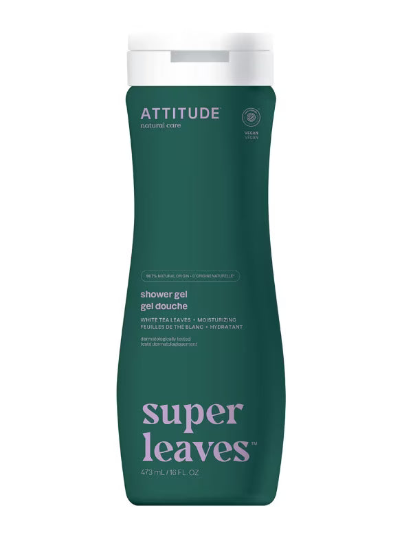Attitude Super Leaves Soothing White Tea Leaves Shower Gel 473ml