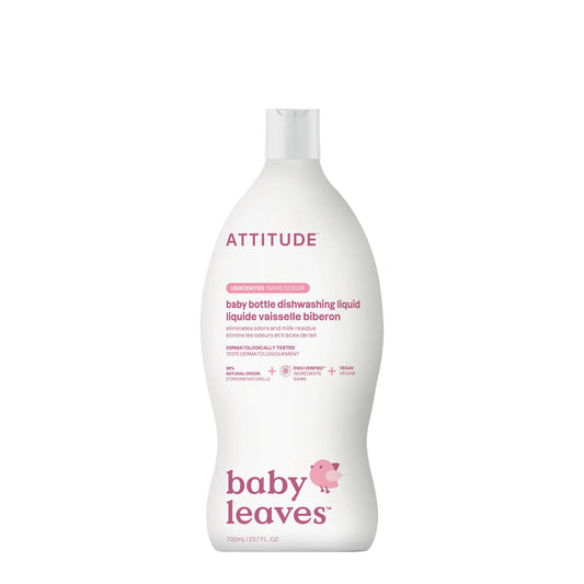 Attitude Baby Bottle & Dishwashing Liquid Fragrance-free 700ml