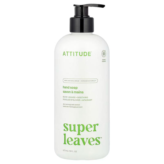 Attitude Super Leaves Olive Leaves Hand Soap 473ml