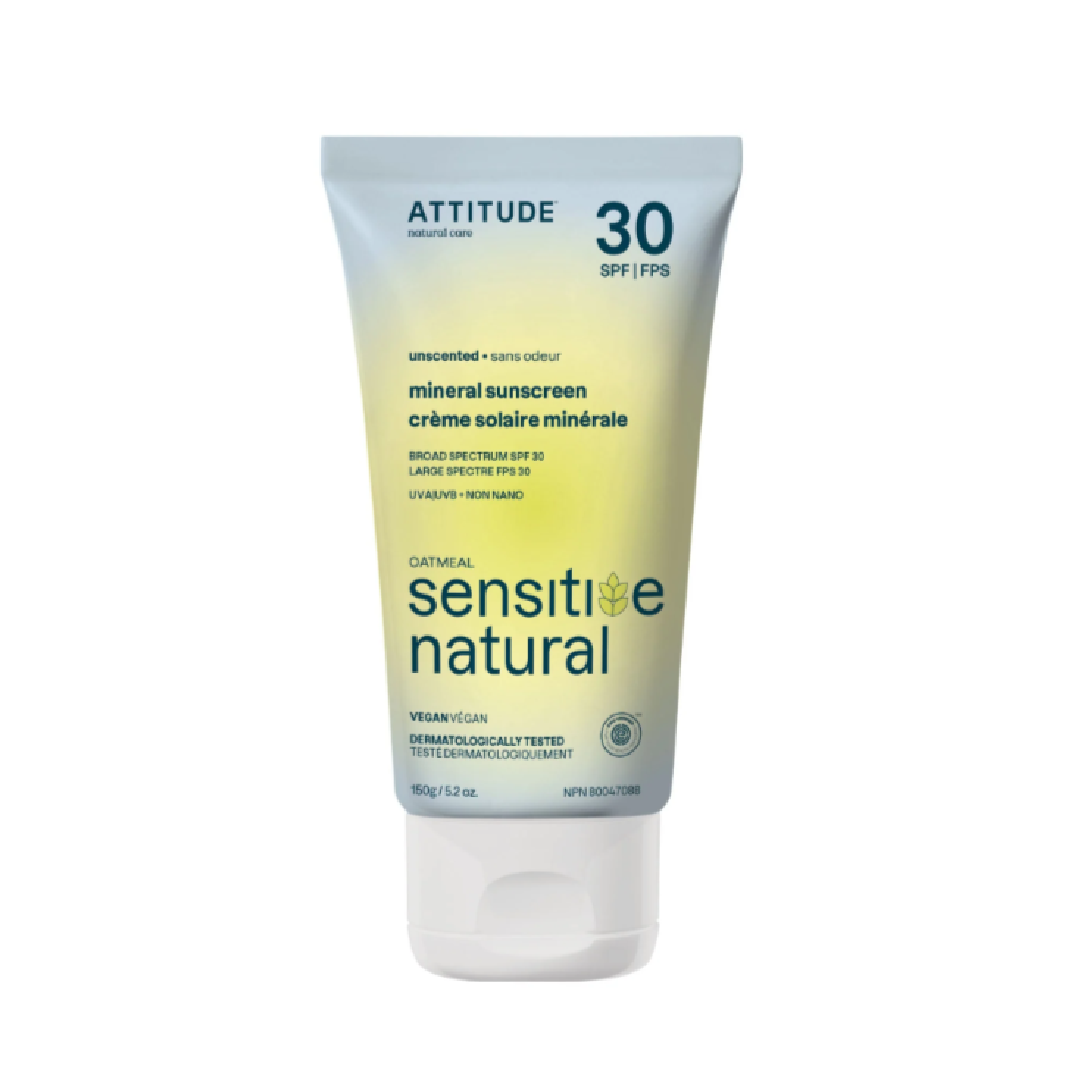 Sunly Sensitive Natural Mineral Sunscreen Unscented SPF 150g