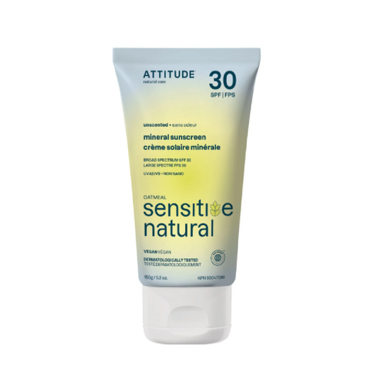 Sunly Sensitive Natural Mineral Sunscreen Unscented SPF 150g