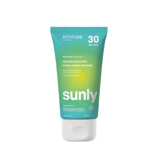 Sunly Mineral Sunscreen Unscented SPF 30 150g