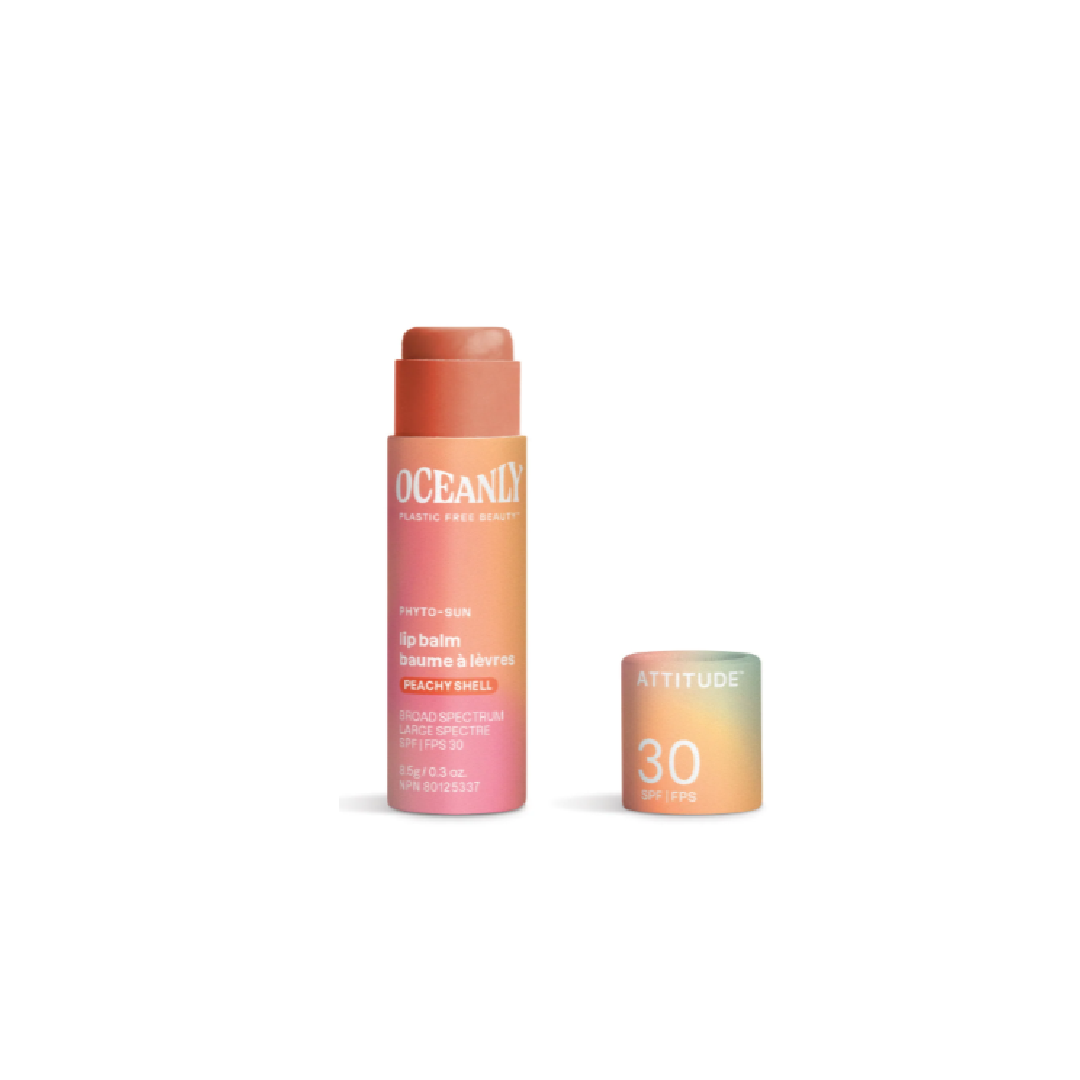 Oceanly Tinted Lip Balm Peachy Shell SPF 30 8.5g