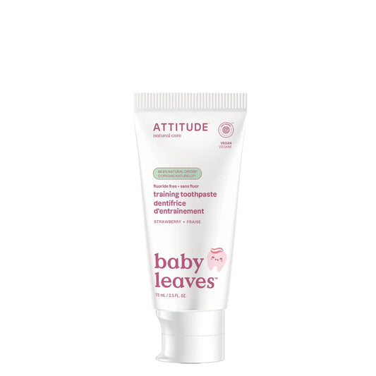 Attitude Baby Leaves Toothpaste Strawberry Fluoride Free 75ml