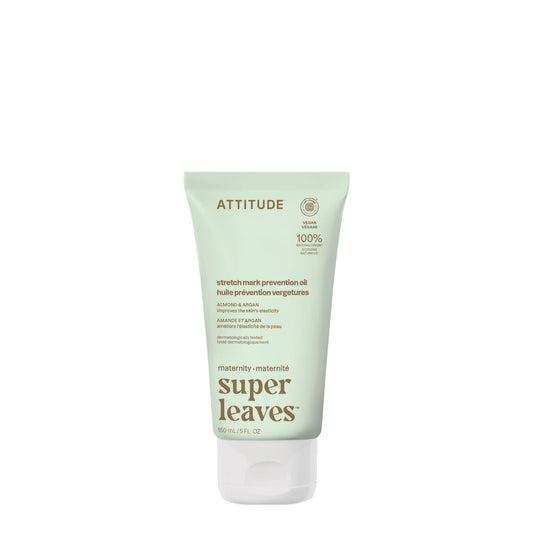 Attitude Blooming Belly Natural Stretch Oil Almond & Argan 150ml