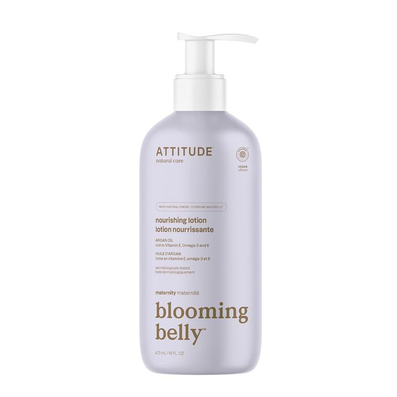 Attitude Blooming Belly Natural Nourishing Lotion Argan 473ml