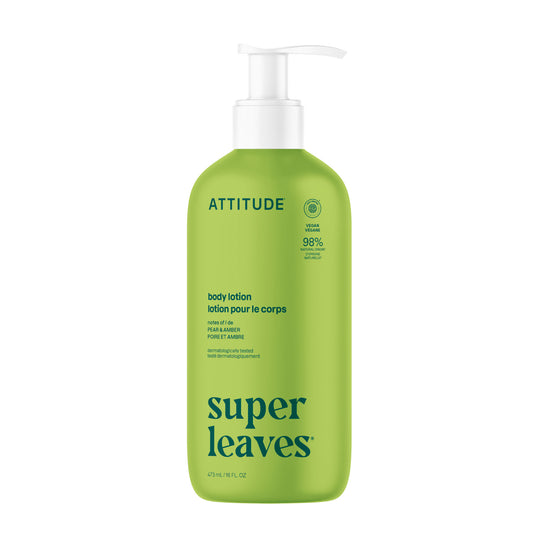 Attitude Super Leaves Body Lotion Pear and Amber 473ml
