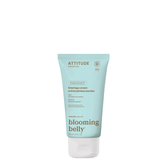 Attitude Blooming Belly Cream for Tired Legs Mint 150ml