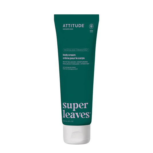 Attitude Super Leaves Soothing White Tea Leaves Body Cream 240ml