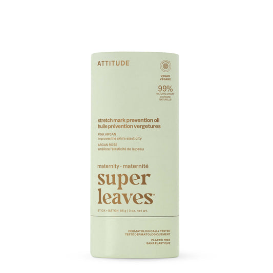 Attitude Super Leaves Maternity Stretch Mark Prevention Oil Stick 85g