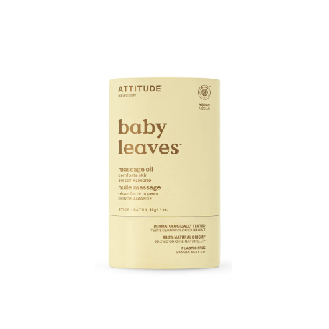 Attitude Baby Leaves Massage Oil Stick Sweet Almond 30g