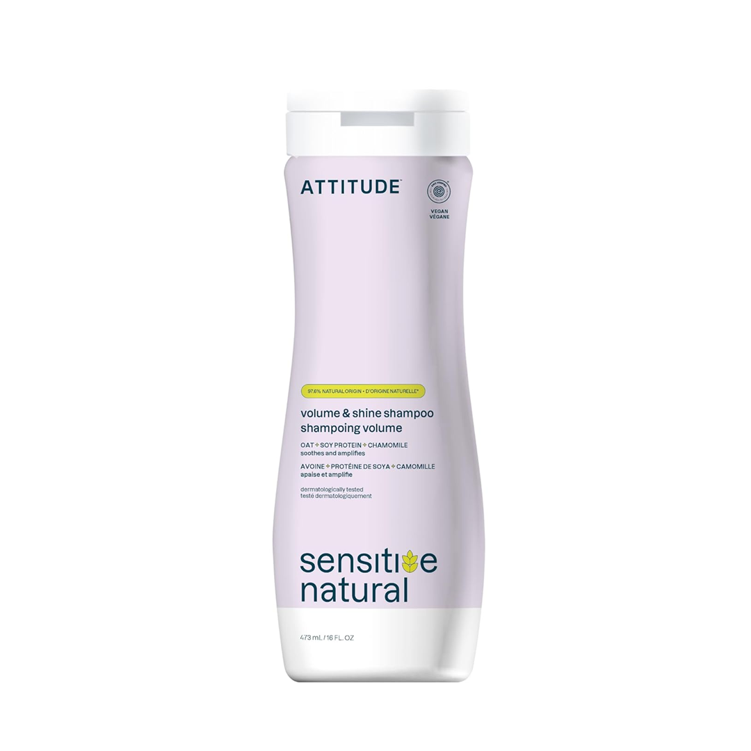 Attitude Sensitive Skin Care Shampoo Soothing and Volumizing Chamomile 473ml