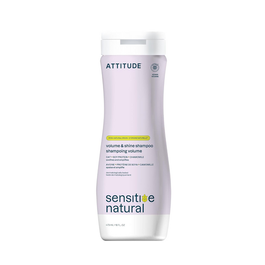 Attitude Sensitive Skin Care Shampoo Soothing and Volumizing Chamomile 473ml