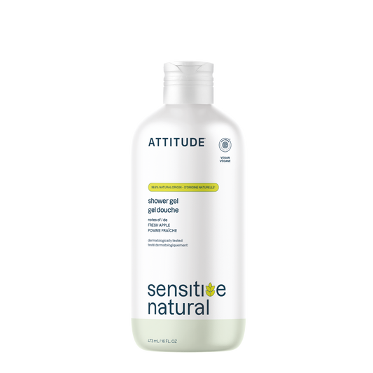 Attitude Sensitive Natural Shower Gel Fresh Apple 473ml