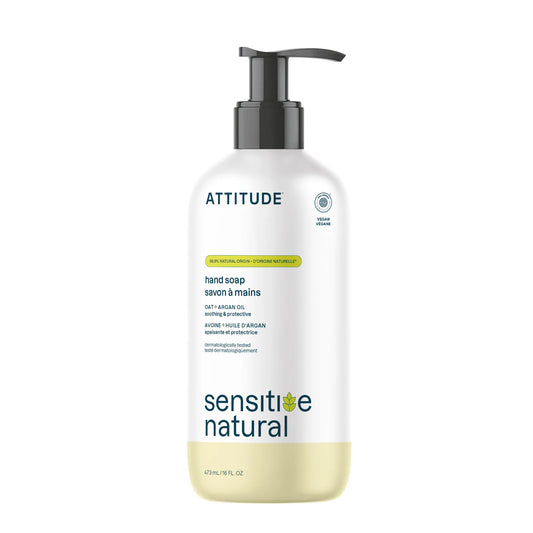 Attitude Sensitive Skin Moisturize & Revitalize Argan Hand Soap 473ml