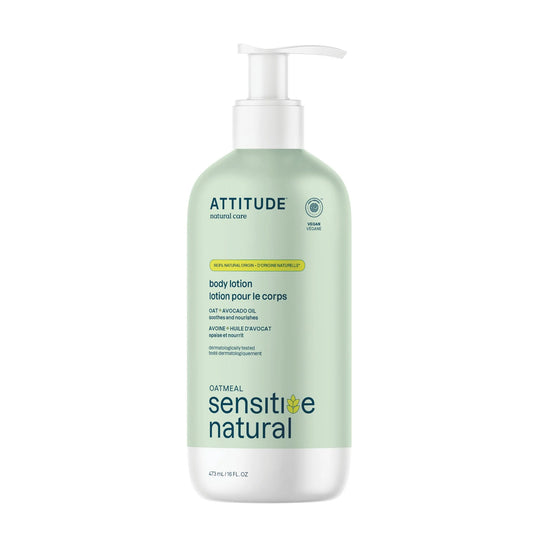 Attitude Sensitive Skin Intense Nourishing Avocado Oil Body Lotion 473ml