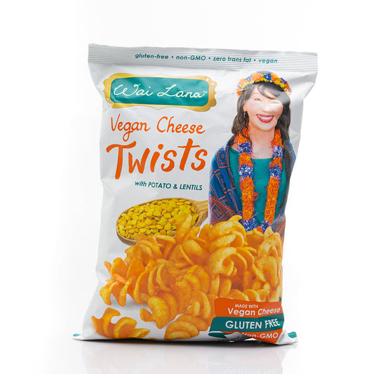 Wai Lana Vegan Cheese Twists with Potato and Lentils 75g