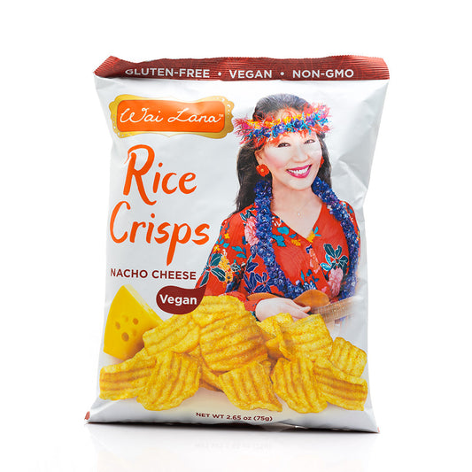 Wai Lana Rice Crisps Nacho Cheese 75g