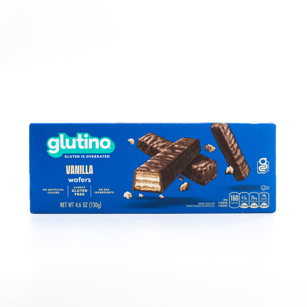 Glutino Gluten-Free Chocolate Coated Vanilla Wafers 130g